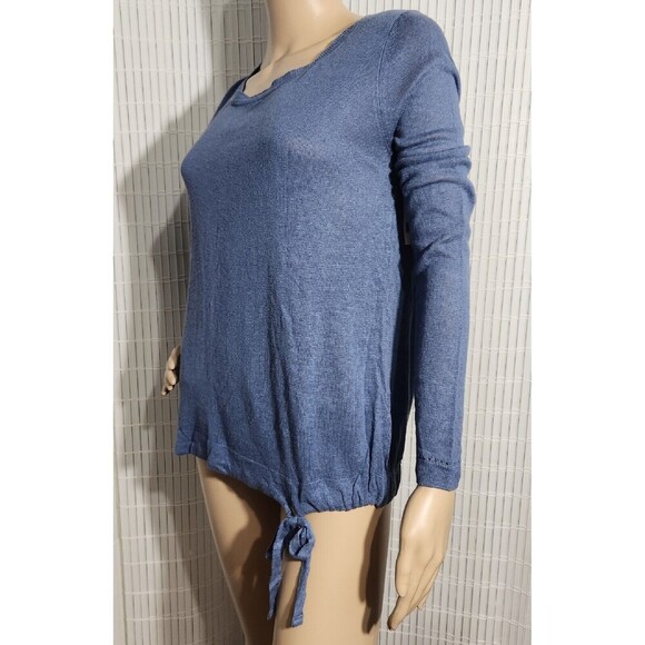 Dip Longsleeve Top For Women Size XS 55% Linen - Picture 3 of 13